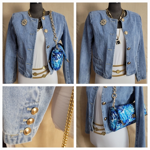 JEAN jacket / S/ M - Picture 6 of 7